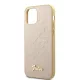 Guess Apple iPhone 12 / 12 Pro 2020 (6.1) Iridescent Love hátlapvédő tok arany (GUHCP12MPUILGLG)