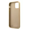 Guess Apple iPhone 12 / 12 Pro 2020 (6.1) Iridescent Love hátlapvédő tok arany (GUHCP12MPUILGLG)