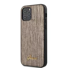   Guess Apple iPhone 12 / 12 Pro 2020 (6.1) Lizard hátlapvédő tok arany (GUHCP12MPCUMLLIGO)