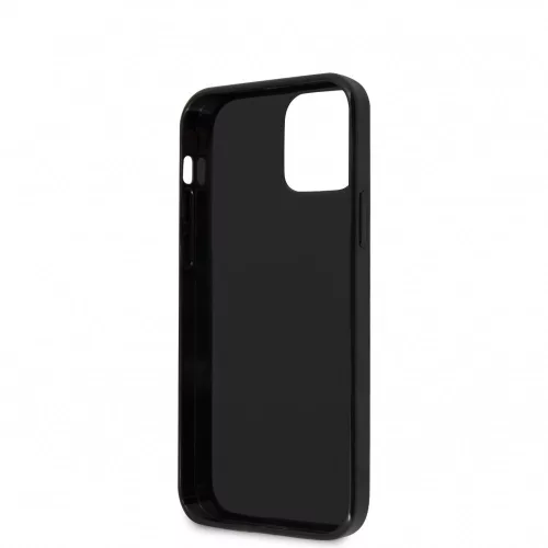 Guess Apple iPhone 12 Mini 2020 (5.4) Marble hátlapvédő tok fekete (GUHCP12SPCUMABK)