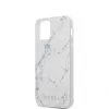 Guess Apple iPhone 12 Mini 2020 (5.4) Marble hátlapvédő tok fehér (GUHCP12SPCUMAWH)