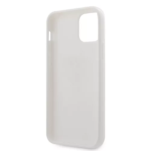 Guess Apple iPhone 12 / 12 Pro 2020 (6.1) Marble hátlapvédő tok fehér (GUHCP12MPCUMAWH)