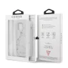 Guess Apple iPhone 12 / 12 Pro 2020 (6.1) Marble hátlapvédő tok fehér (GUHCP12MPCUMAWH)