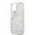 Guess Apple iPhone 12 Pro Max 2020 (6.7) Marble hátlapvédő tok fehér (GUHCP12LPCUMAWH)