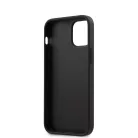 Karl Lagerfeld Apple iPhone 12 Mini 2020 (5.4) Saffiano Iconic hátlapvédő tok ezüst (KLHCP12SIKMSSL)