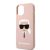 Karl Lagerfeld Apple iPhone 12 Pro Max 2020 (6.7) hátlapvédő tok light pink (KLHCP12LSLKHLP)