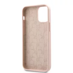   Karl Lagerfeld Apple iPhone 12 Pro Max 2020 (6.7) hátlapvédő tok light pink (KLHCP12LSLKHLP)