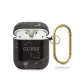 Guess Apple AirPods 1 / 2 szilikon tok fekete (GUACA2TPUMABK)