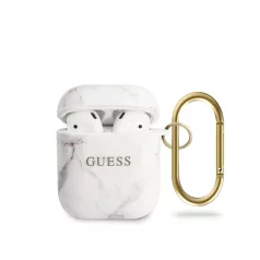   Guess Apple AirPods 1 / 2 szilikon tok fehér (GUACA2TPUMAWH)