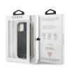 Guess Apple iPhone 12 Mini 2020 (5.4) 4G Charms hátlapvédő tok szürke (GUHCP12SGF4GGR)