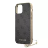 Guess Apple iPhone 12 Pro Max 2020 (6.7) Charms Hard Case hátlapvédő tok szürke (GUHCP12LGF4GGR)