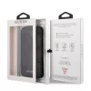 Guess Apple iPhone 12 Pro Max 2020 (6.7) oldalra nyíló könyv tok fekete (GUFLBKSP12L4GG)