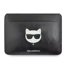   Karl Lagerfeld Choupette Apple MacBook Air/Pro bőr tok fekete (KLCS133CHBK)