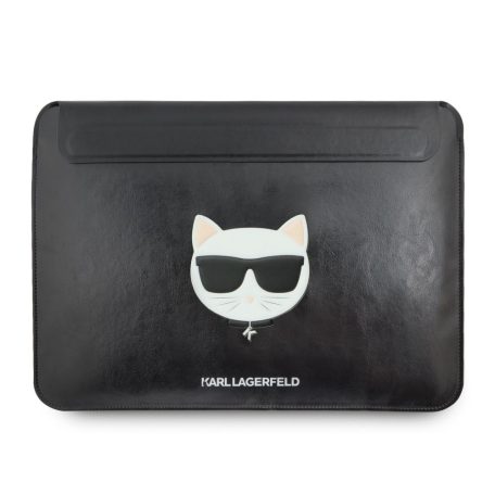 Karl Lagerfeld Choupette Apple MacBook Air/Pro bőr tok fekete (KLCS133CHBK)