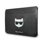 Karl Lagerfeld Choupette Apple MacBook Air/Pro bőr tok fekete (KLCS133CHBK)