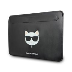   Karl Lagerfeld Choupette Apple MacBook Air/Pro bőr tok fekete (KLCS133CHBK)