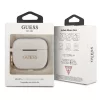 Guess Apple AirPods Pro szilikon tok fehér (GUACAPSILGLWH)