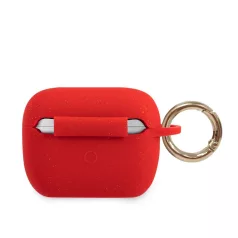 Guess Apple AirPods Pro szilikon tok piros (GUACAPSILGLRE)