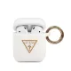 Guess Apple AirPods 1 / 2 szilikon tok fehér (GUACA2LSTLWH)
