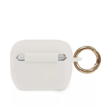 Guess Apple AirPods Pro szilikon tok fehér (GUACAPLSTLWH)