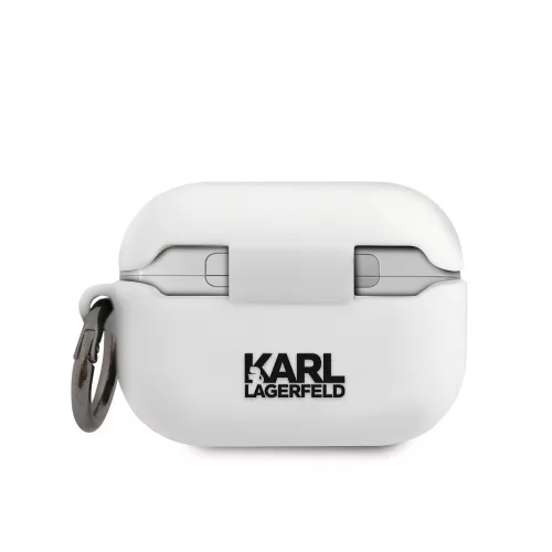 Karl Lagerfeld Apple Airpods Pro szilikon tok fehér (KLACAPSILCHWH)