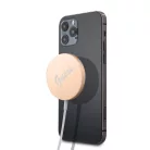 Guess mágneses vezeték nélküli Qi töltő arany (GUCBMSVSLG) 15W