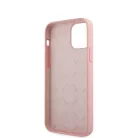 Guess Apple iPhone 12 Mini 2020 (5.4) Silicone Vintage Green Script hátlapvédő tok pink (GUHCP12SLSVSPG)
