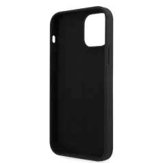   Guess Apple iPhone 12 / 12 Pro 2020 (6.1) hátlapvédő tok fekete (GUHCP12MLSVSBW)