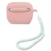 Guess Apple AirPods Pro szilikon tok pink (GUACAPLSVSPG)