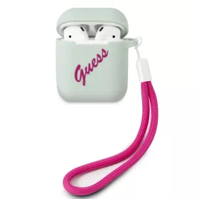 Guess Apple AirPods 1 / 2 szilikon tok kék (GUACA2LSVSBF)