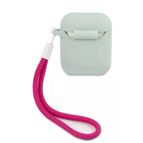 Guess Apple AirPods 1 / 2 szilikon tok kék (GUACA2LSVSBF)