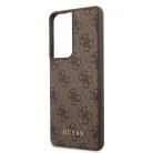 Guess Samsung G998 Galaxy S21 Ultra (2021) hátlapvédő tok barna (GUHCS21LG4GFBR)