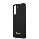 Guess Samsung G995 Galaxy S21 Plus (2021) Metal Logo hátlapvédő tok fekete (GUHCS21MLSLMGBK)