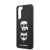 Karl Lagerfeld and Choupette Samsung G995 Galaxy S21 Plus (2021) hátlapvédő tok fekete (KLHCS21MSAKICKCBK)