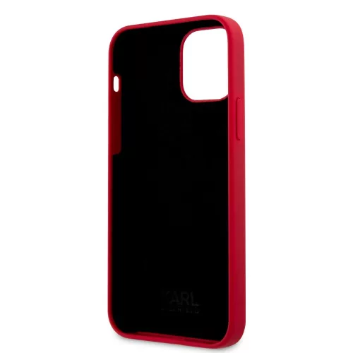 Karl Lagerfeld Choupette Apple iPhone 12 Pro Max 2020 (6.7) hátlapvédő tok piros (KLHCP12LSLCHRE)