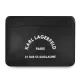 Karl Lagerfeld Apple MacBook Air/Pro bőr tok fekete (KLCS133RSGSFBK)
