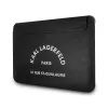 Karl Lagerfeld Apple MacBook Air/Pro bőr tok fekete (KLCS133RSGSFBK)