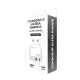 Moxie fehér hálózati töltő USB Type-C és USB-A csatlakozóval 3A 20W