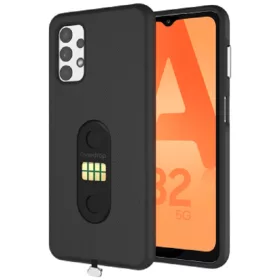   FoneDrop Pogo Samsung A326 Galaxy A32 5G mágneses tok vezeték nélküli töltéshez fekete