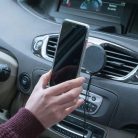 X-Moove univerzális mágneses autós tartó vezeték nélküli (QI) töltéssel, szellőzőre, 10W