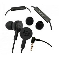   BlackBerry HDW-61938-001 fekete 3,5mm jack gyári sztereo headset