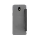 Xqisit Flap Cover HTC Desire Lifestyle oldalra nyíló mágneses tok átlátszó hátlappal