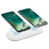 Xqisit Dual Pad vezeték nélküli dupla fehér töltőpad 32W