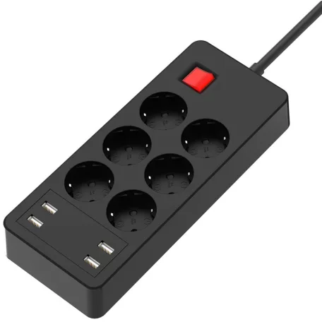 Xqisit multifunkciós hálózati elosztó 4x USB-A csatlakozóval