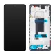 Xiaomi Redmi Note 12 Pro 5G fekete gyári LCD kijelző érintővel és kerettel (5600010M1600)