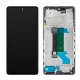 Xiaomi Redmi Note 12 Pro Plus 5G fekete gyári LCD kijelző érintővel és kerettel (560001M16U00)