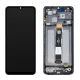 Xiaomi Redmi 12C grafit szürke gyári LCD kijelző érintővel és kerettel (5600010C3T00)