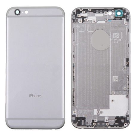 Apple iPhone 6S (4.7) ezüst akkufedél / ház