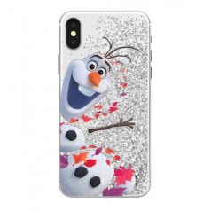   Disney szilikon tok - Olaf 003 Samsung G973F Galaxy S10 átlátszó liquid glitter (DPCOLAF621)