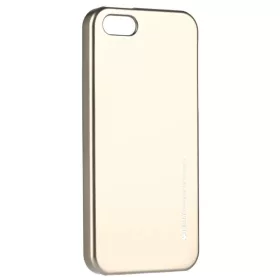   Mercury iJelly Huawei Y9 (2018) fémhatású matt szilikon hátlapvédő arany